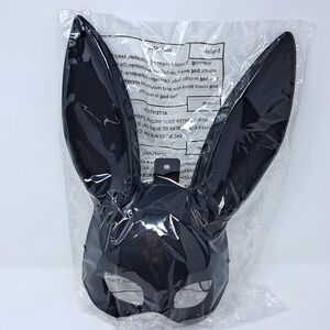New Leg Avenue Plastic Black‎ Sexy Bunny Mask
